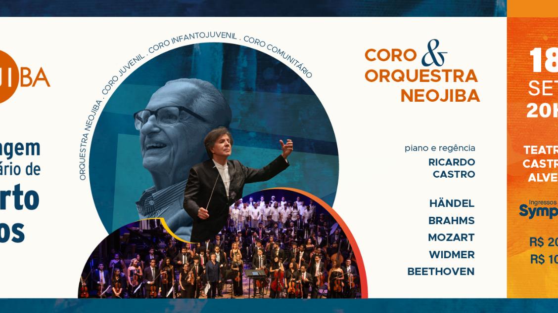 Imagem do evento  NEOJIBA - CENTENÁRIO DE ROBERTO SANTOS