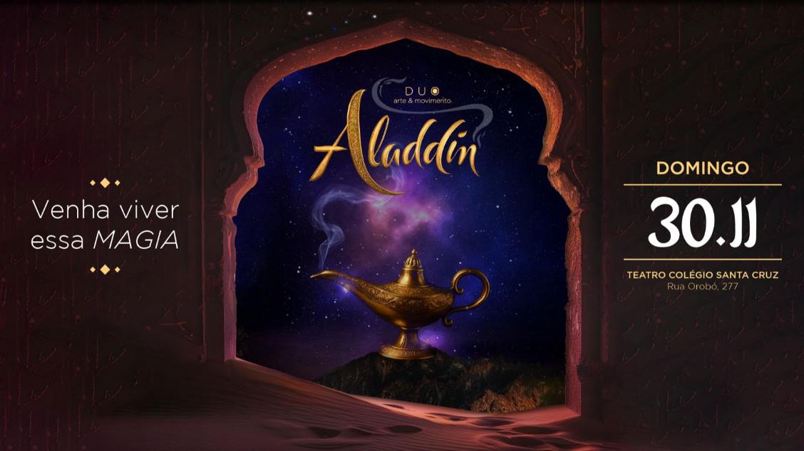 Imagem do evento MAGIA DUO 2025 apresenta Alladin