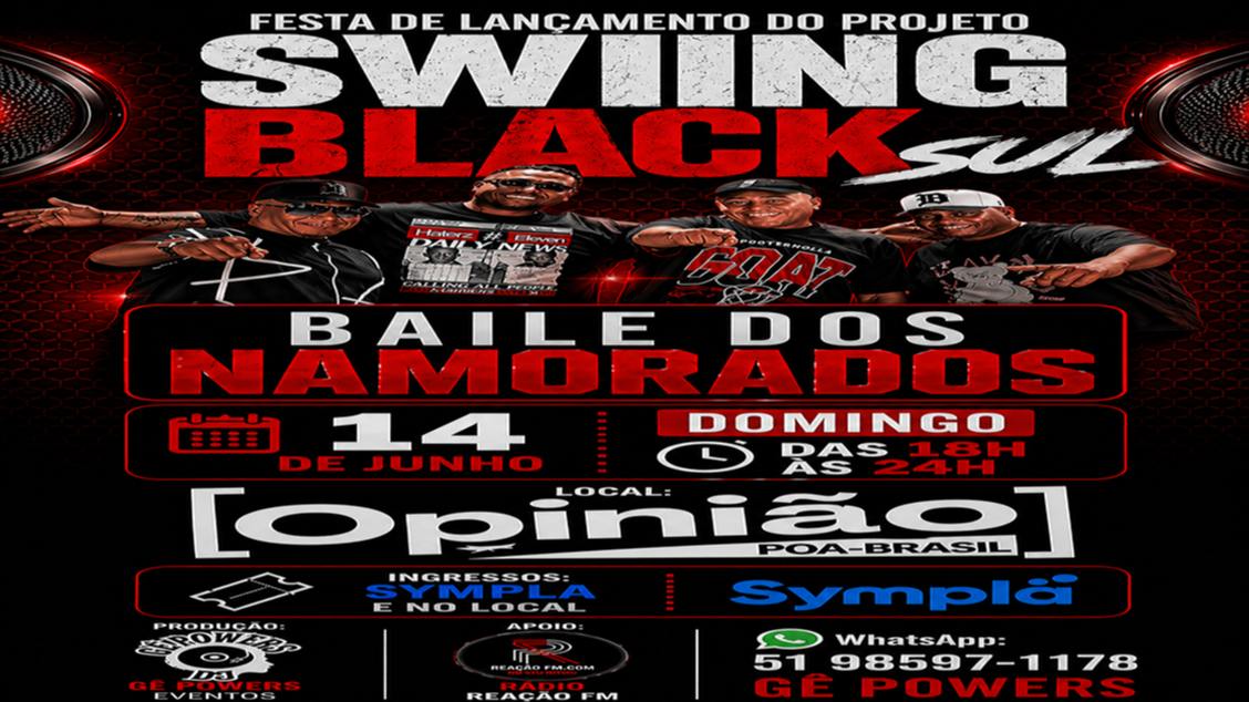 Imagem do evento SWING BLACK SUL - 14/06/26