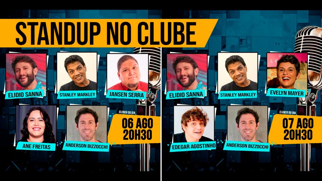 Banner Standup no Clube