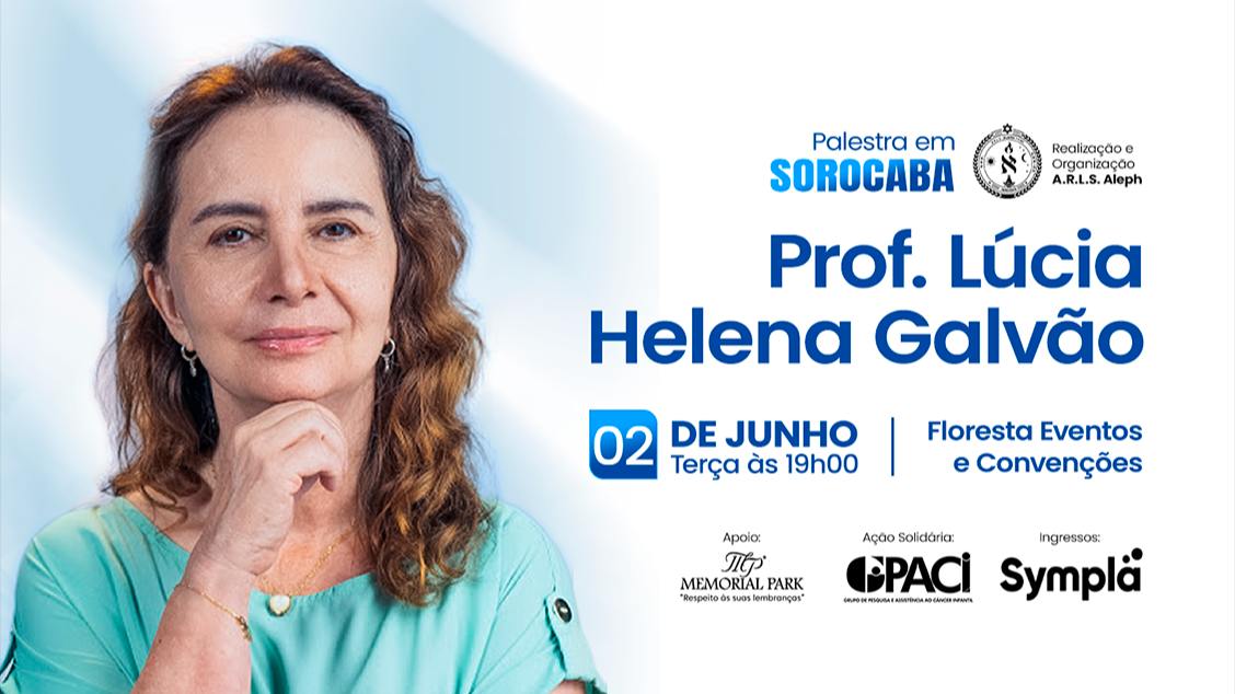 Imagem do evento *Palestrante convidada* PROF. LÚCIA HELENA GALVÃO - TEMA: PROPÓSITO