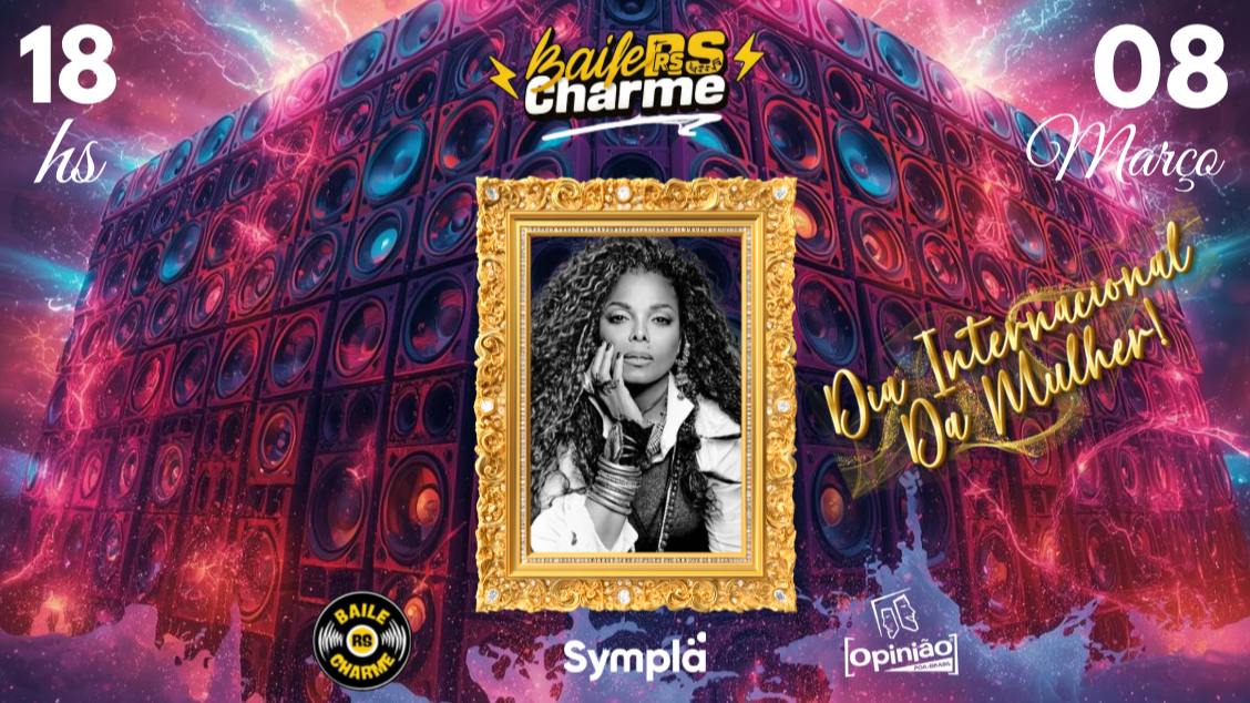 Imagem do evento Baile Charme RS - Dia Internacional da Mulher