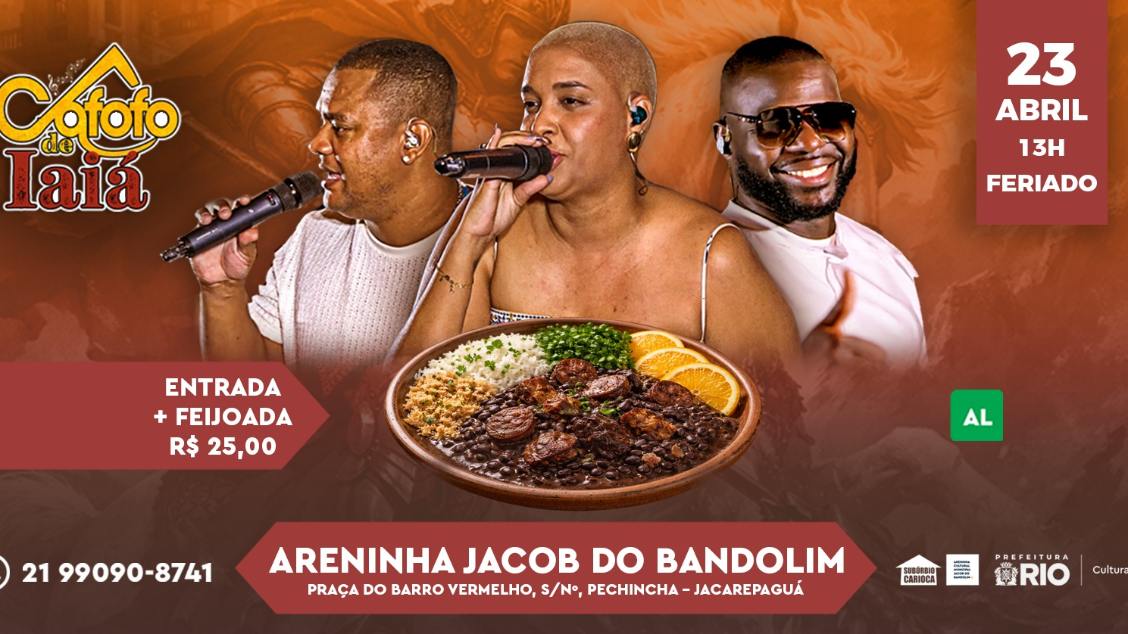 FEIJOADA PARA SÃO JORGE COM CAFOFO DE IAIÁ