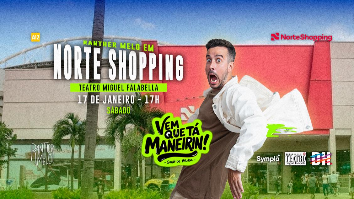 Imagem do evento  Ranther Melo em “Vem que Tá Maneirinho!”