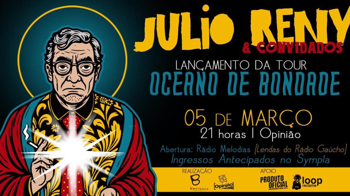 Imagem do evento JULIO RENY & CONVIDADOS - 05/03/26