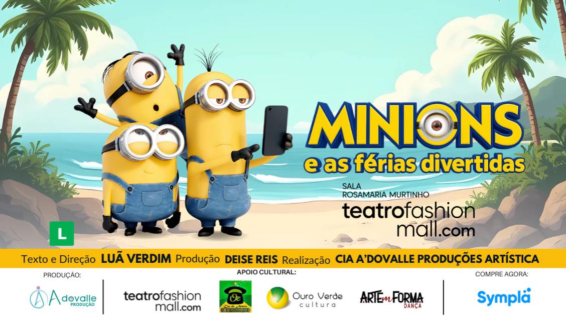 Imagem do evento MINIONS, e as férias divertidas