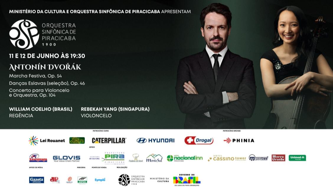 Imagem do evento Orquestra Sinfônica de Piracicaba - Junho