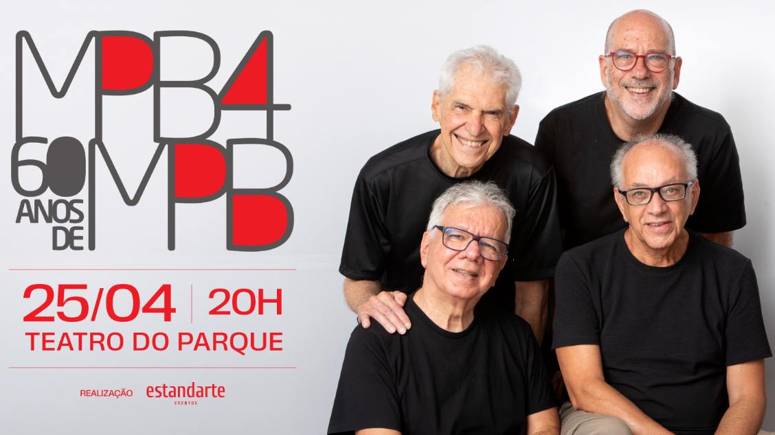 Imagem do evento MPB4 - 60 anos de MPB