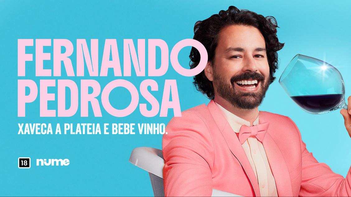 Imagem do evento Fernando Pedrosa em São José do Rio Preto/SP Xaveca a Plateia e Bebe Vinho