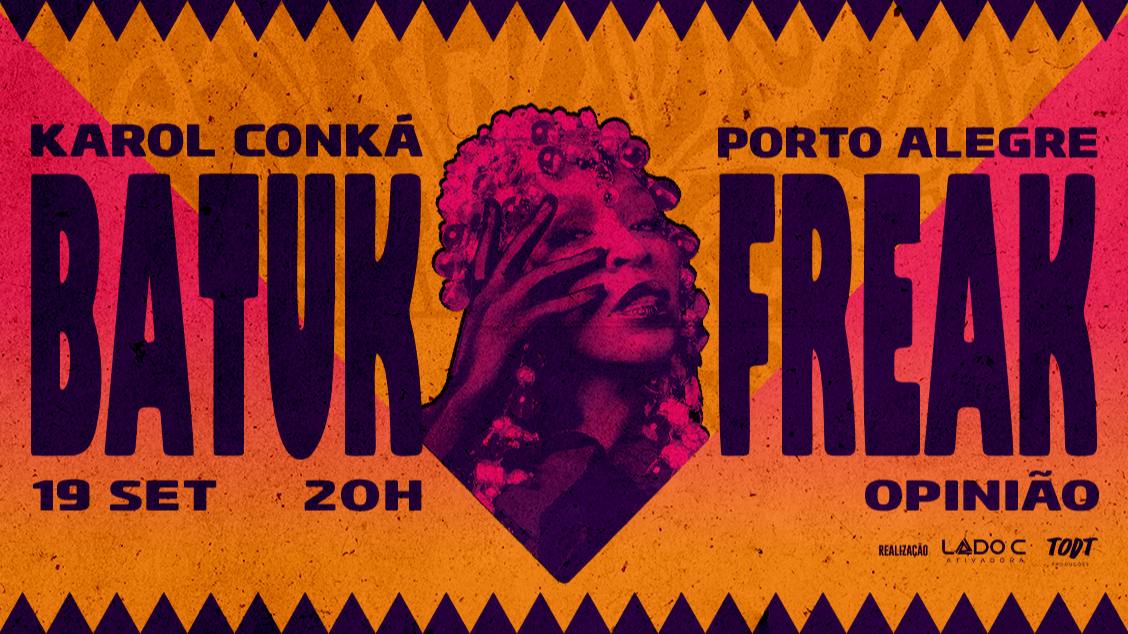 KAROL CONKÁ EM PORTO ALEGRE - 19/09/2026 - Porto Alegre, RS