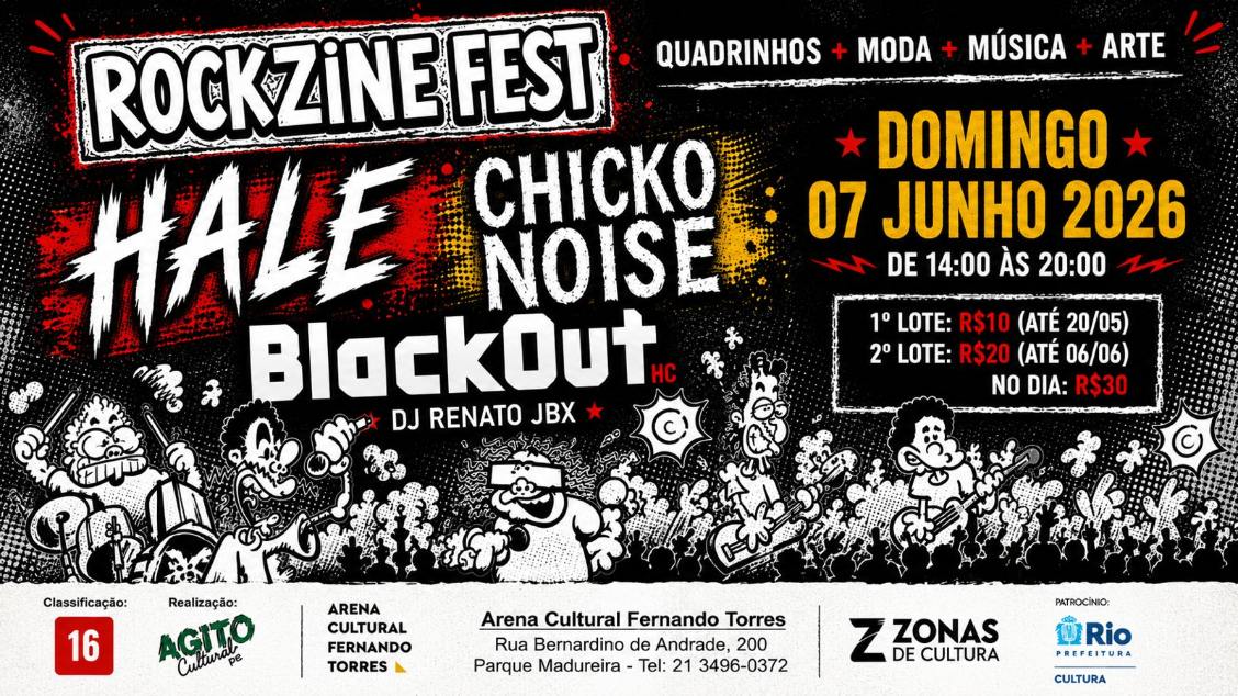 Imagem do evento ROCK ZINE FEST 2026