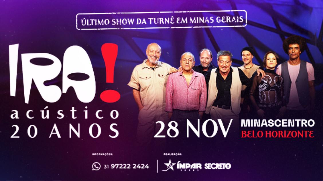 Imagem do evento IRA! Acústico 20 anos