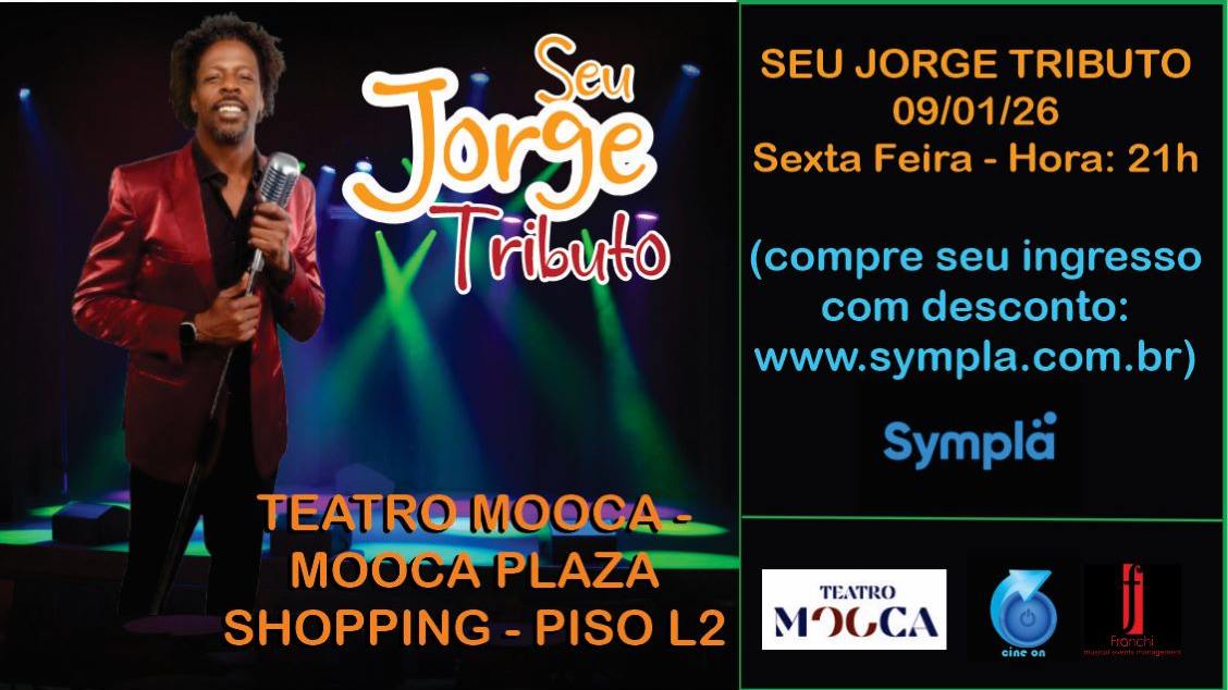 Imagem do evento SEU JORGE TRIBUTO