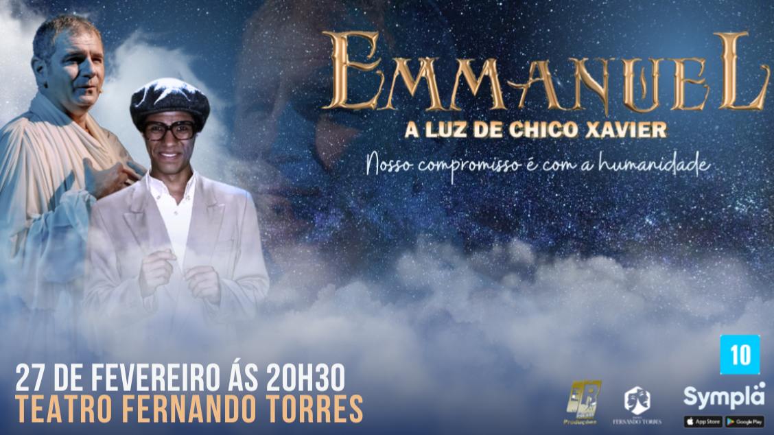 Imagem do evento EMMANUEL -  A LUZ DE CHICO XAVIER