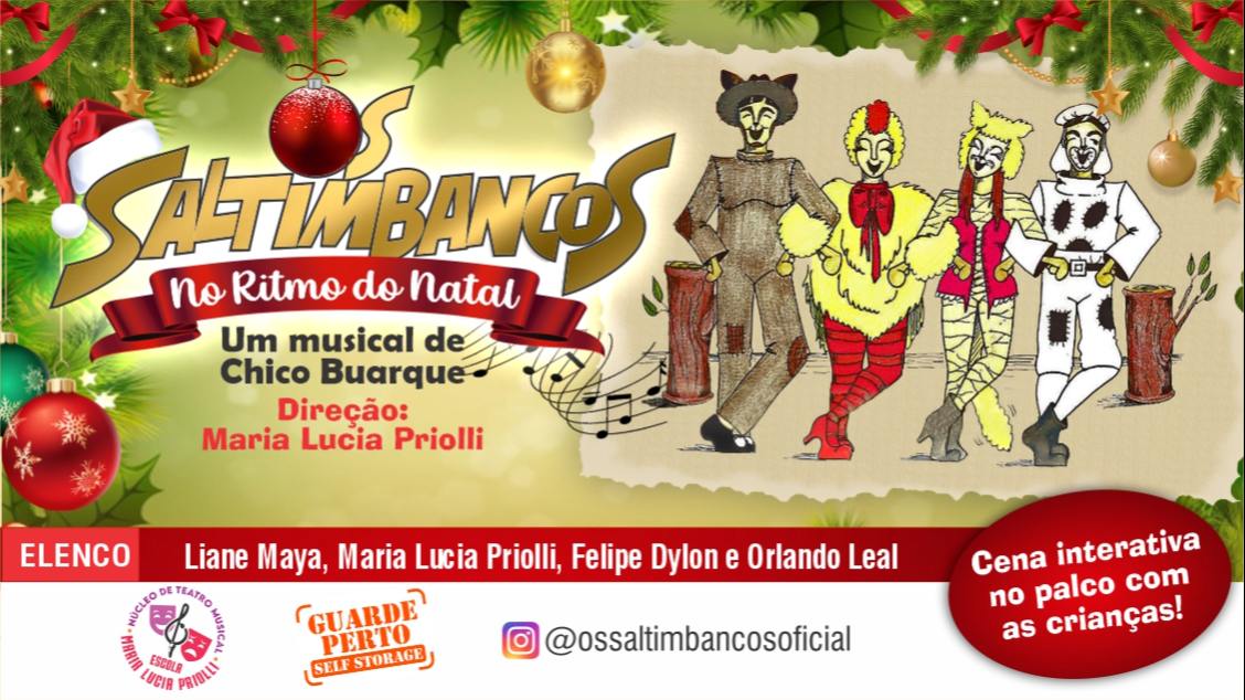Imagem do evento Os Saltimbancos no Ritmo do Natal