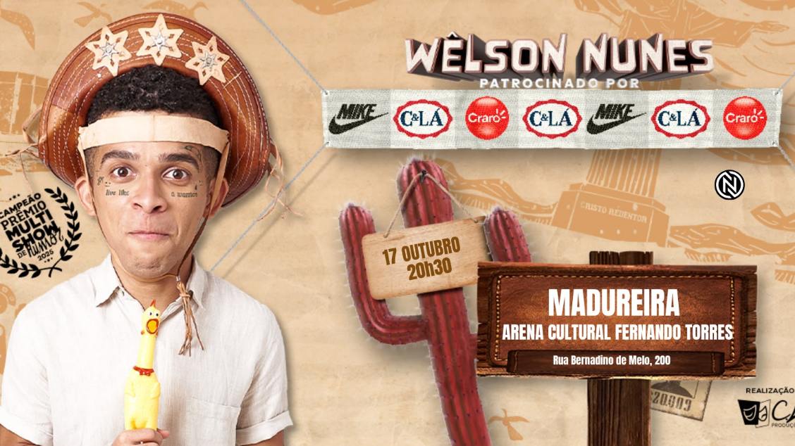 WÊLSON NUNES patrocinado por MIKE,CRARO E C&LA