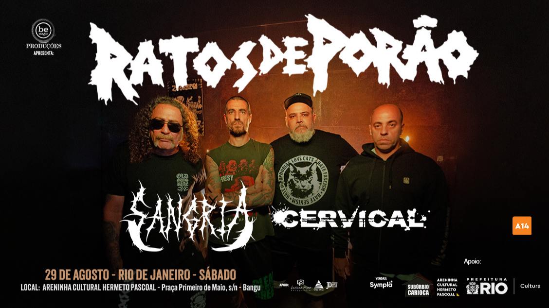 Imagem do evento Ratos de Porão em Bangu