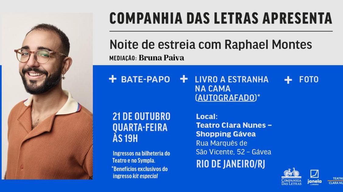 Source image — Noite de estreia com Raphael Montes