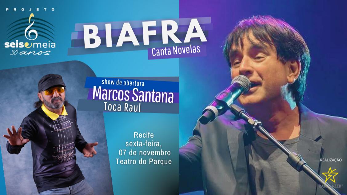 Imagem do evento Projeto Seis e Meia Recife - BIAFRA 