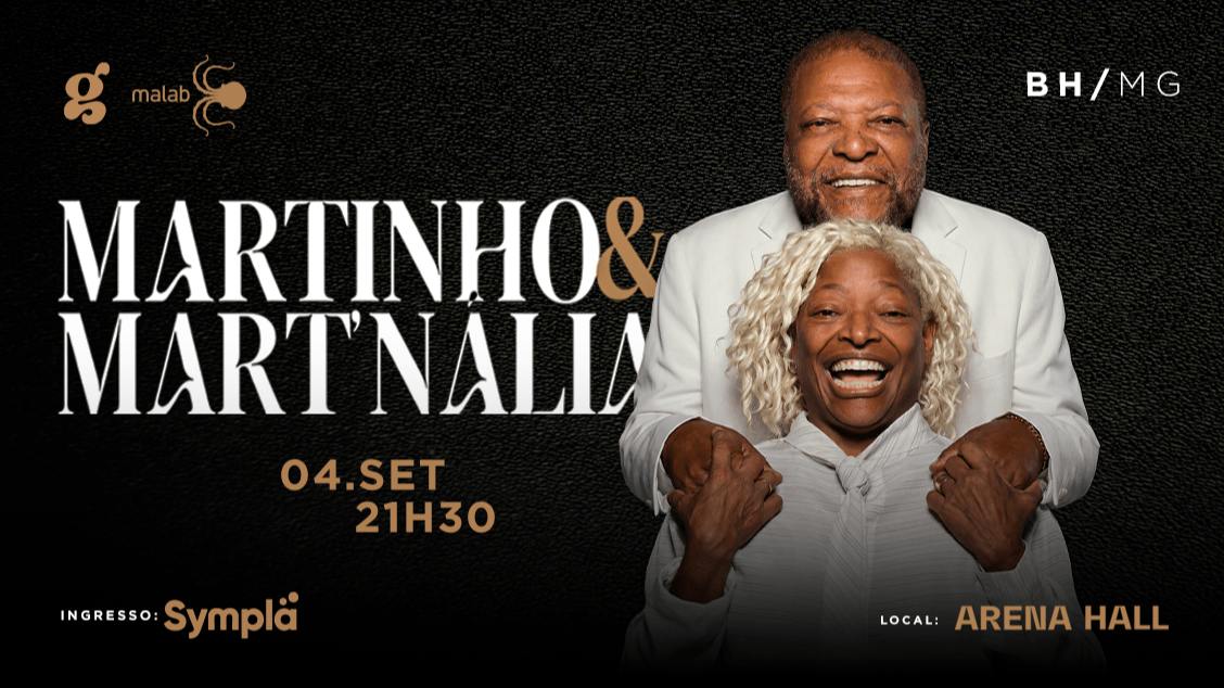 Imagem do evento MARTINHO DA VILA & MART’NÁLIA - “PAI E FILHA” 