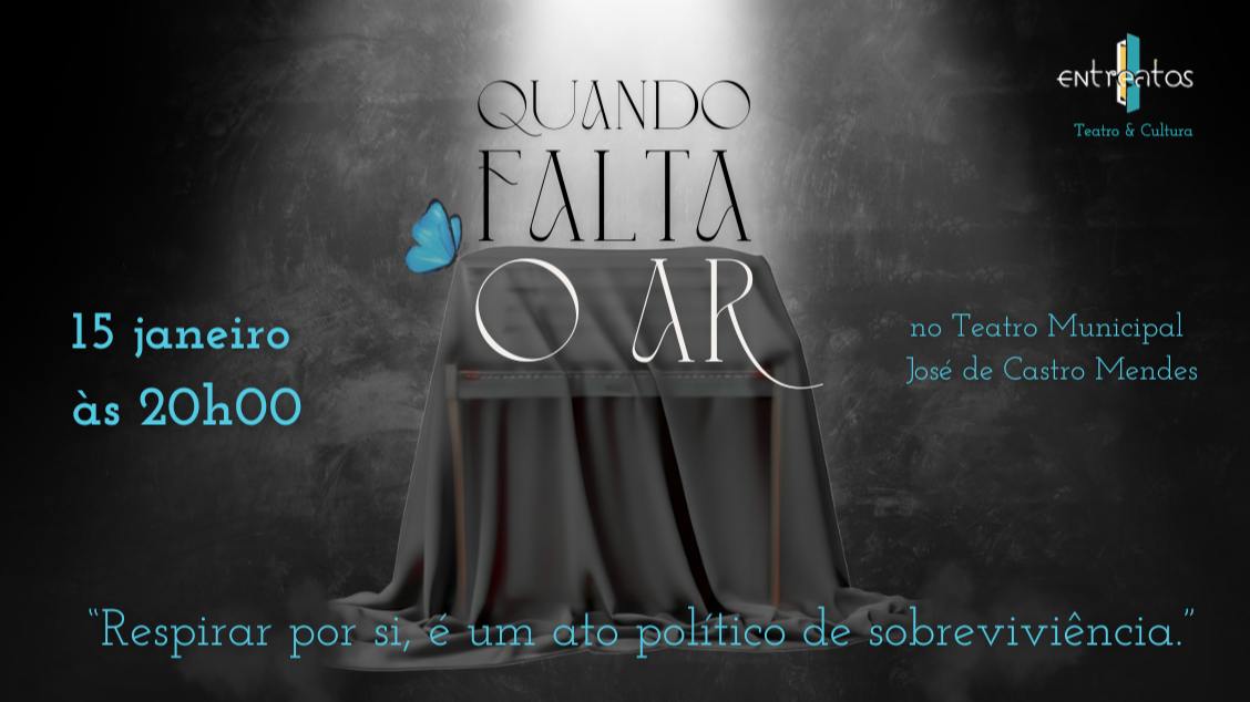 Imagem do evento QUANDO FALTA O AR - CAMPANHA DE POPULARIZAÇÃO DO TEATRO 2026