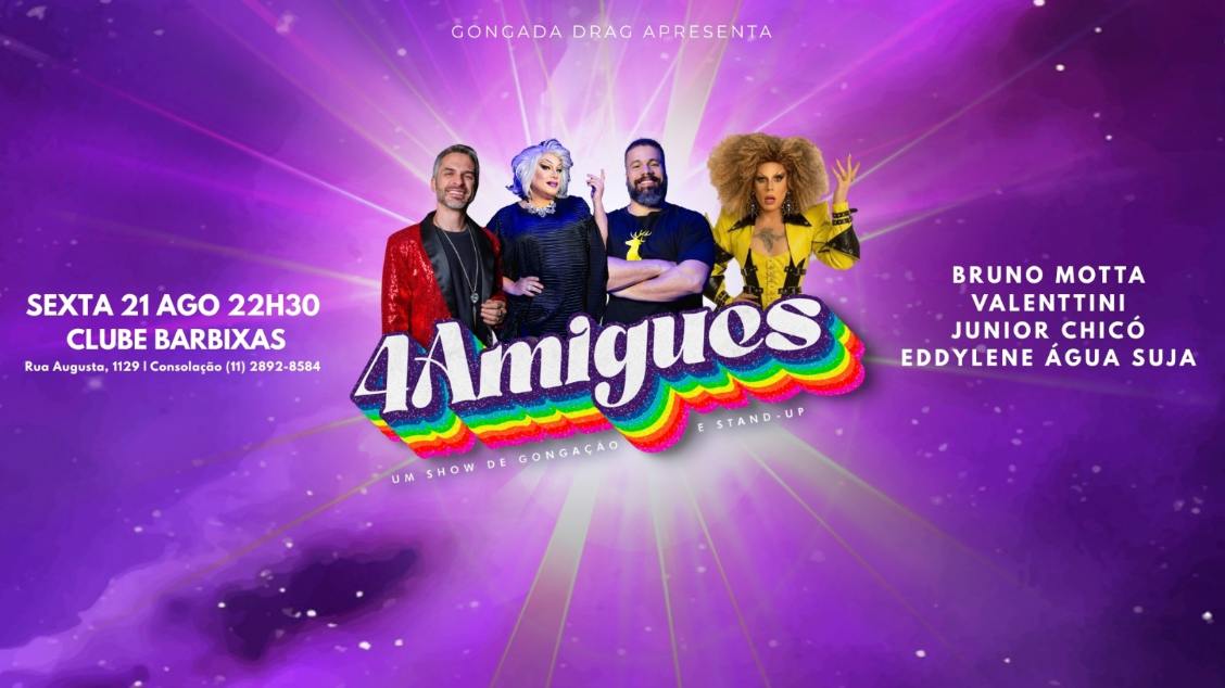 Imagem do evento 4 Amigues 