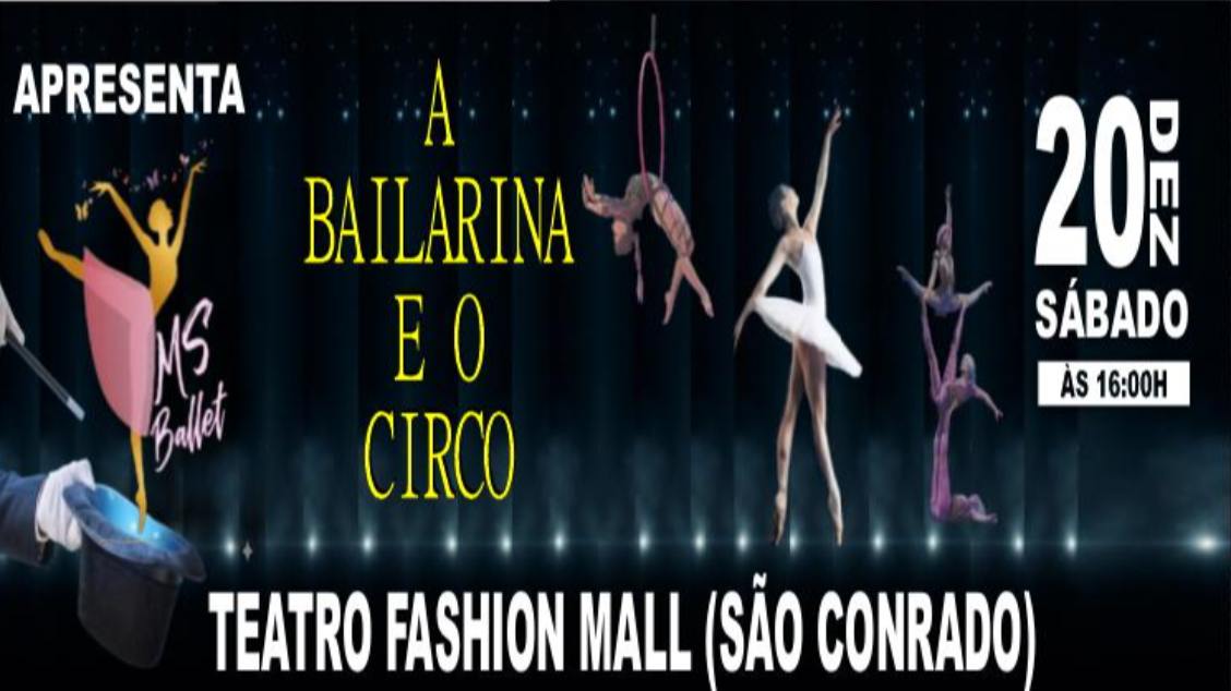 Imagem do evento A BAILARINA E O CIRCO