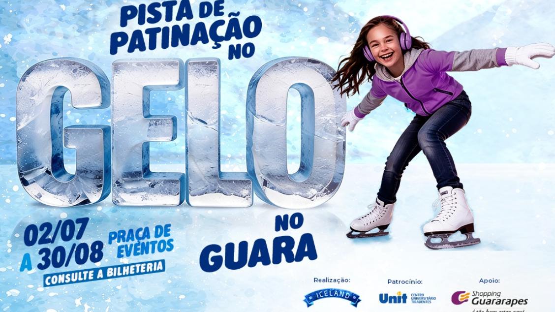 AVENTURA CONGELANTE NO PATINAÇÃO NO GELO NO SHOPPING GUARARAPES