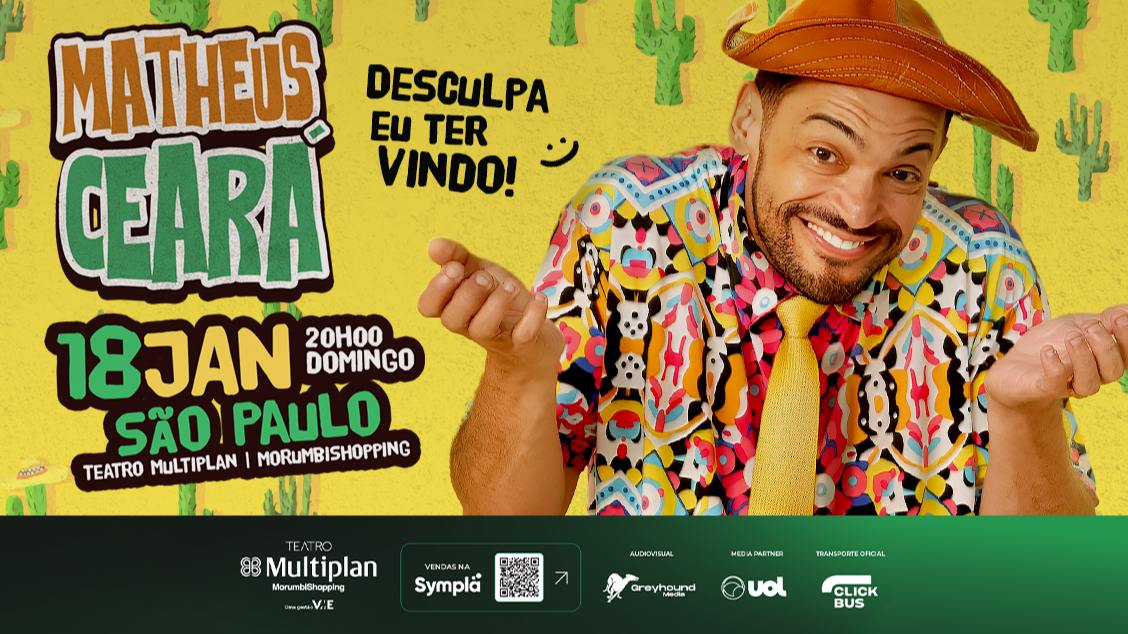 Imagem do evento Matheus Ceará - Desculpa eu ter vindo