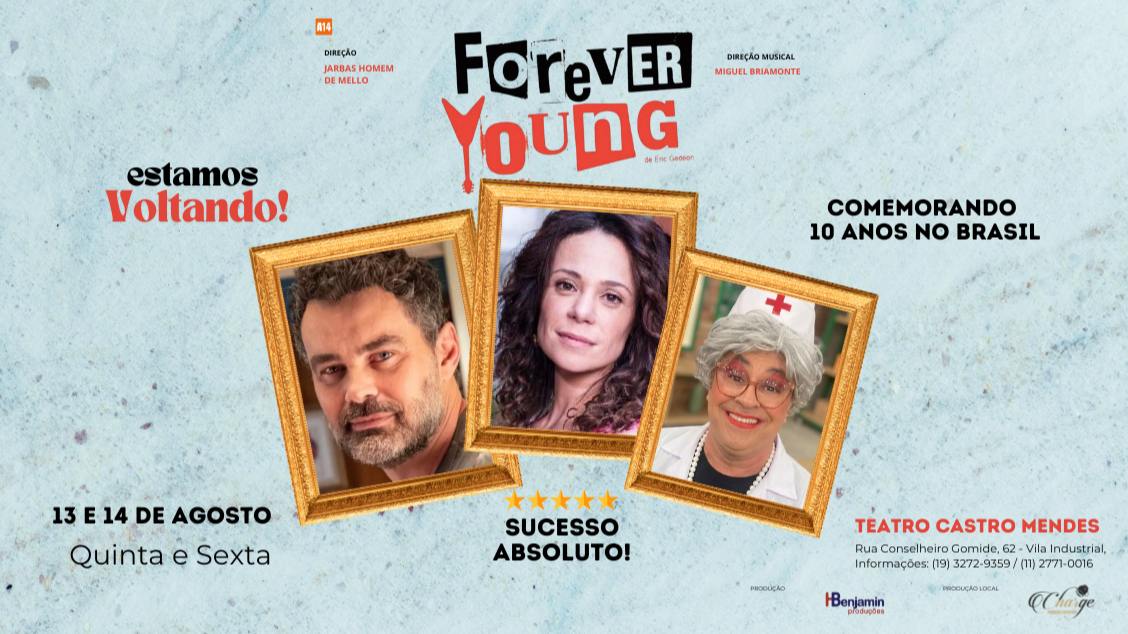 Imagem do evento FOREVER YOUNG MUSICAL