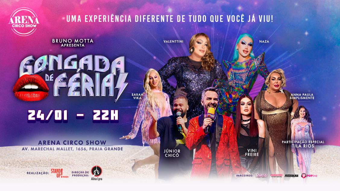 Imagem do evento Gongada Drag de Férias