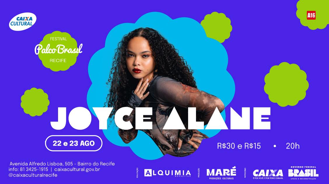 Festival Palco Brasil - Joyce Alane em Recife