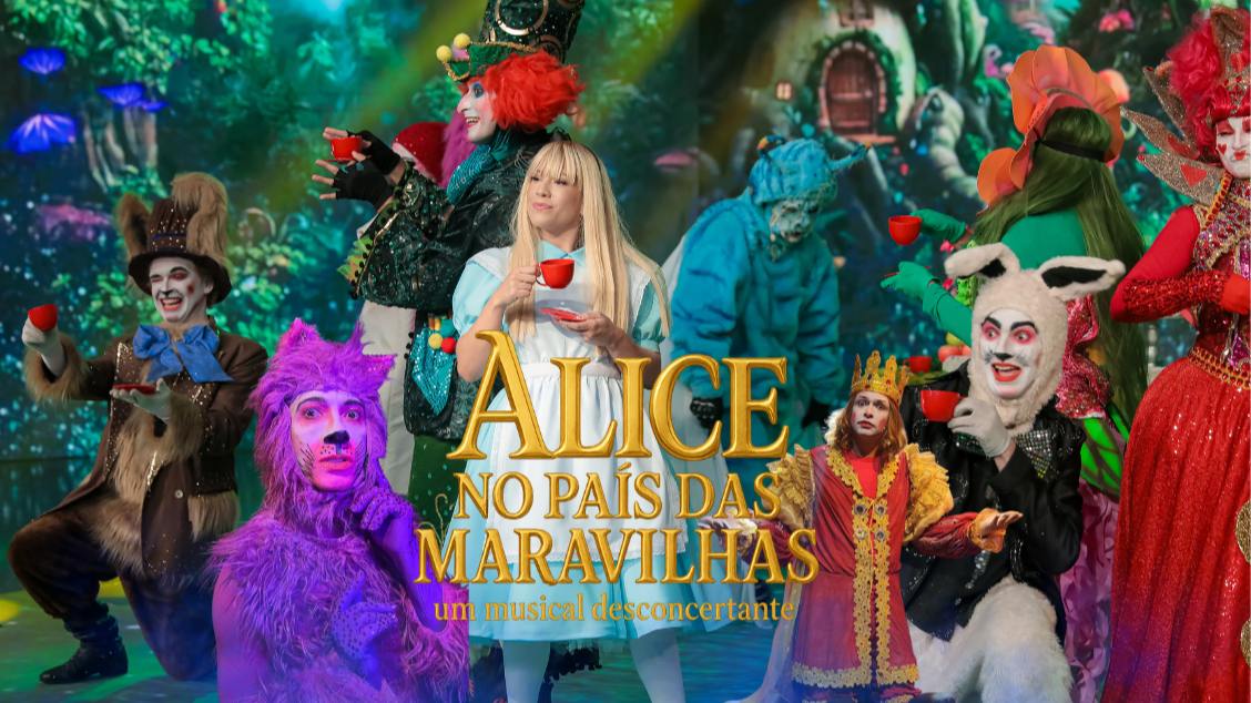 Imagem do evento ALICE NO PAÍS DAS MARAVILHAS - UM MUSICAL DESCONCERTANTE
