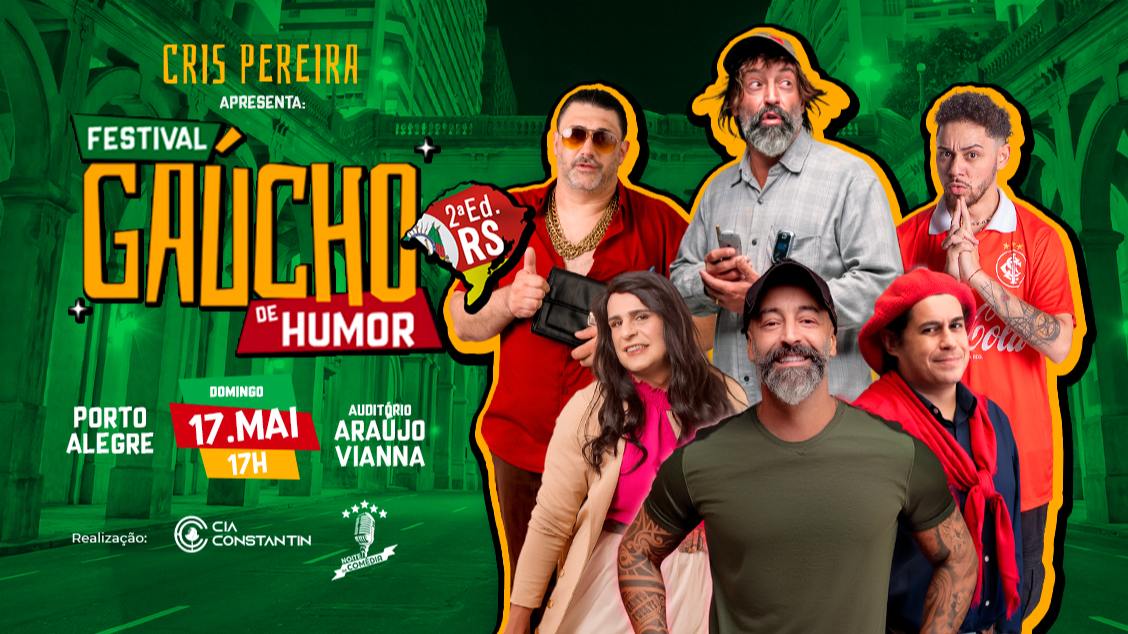 Imagem do evento FESTIVAL GAÚCHO DE HUMOR - 17/05/26