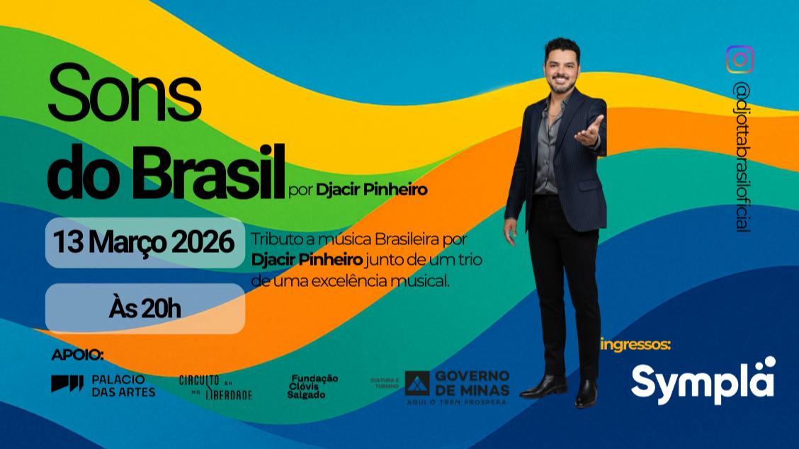 Imagem do evento Djacir Pinheiro canta “SONS DO BRASIL”