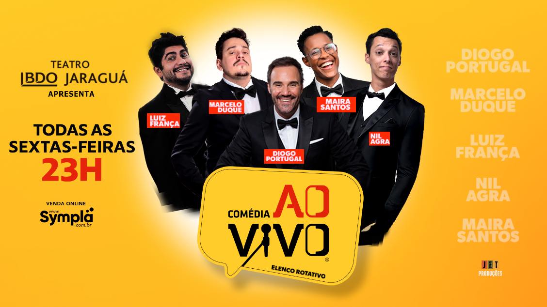 Imagem do evento COMÉDIA AO VIVO show stand up