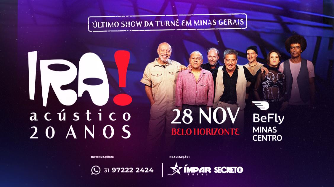 Imagem do evento IRA! Acústico 20 anos 