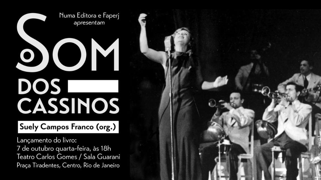 Imagen de la fuente — Lançamento do Livro O SOM DOS CASSINOS