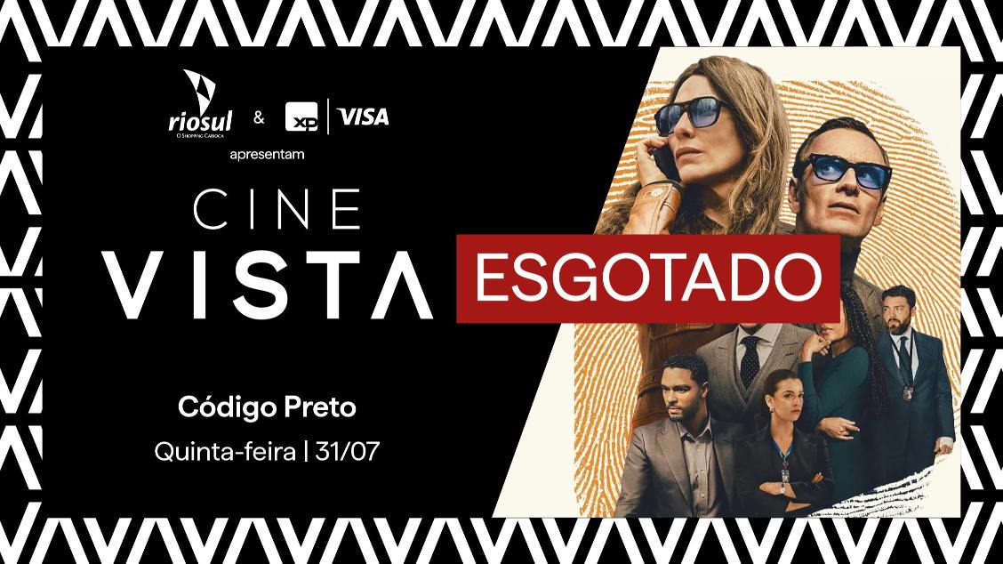 Imagem do evento CINE VISTA Código Preto (LEG)