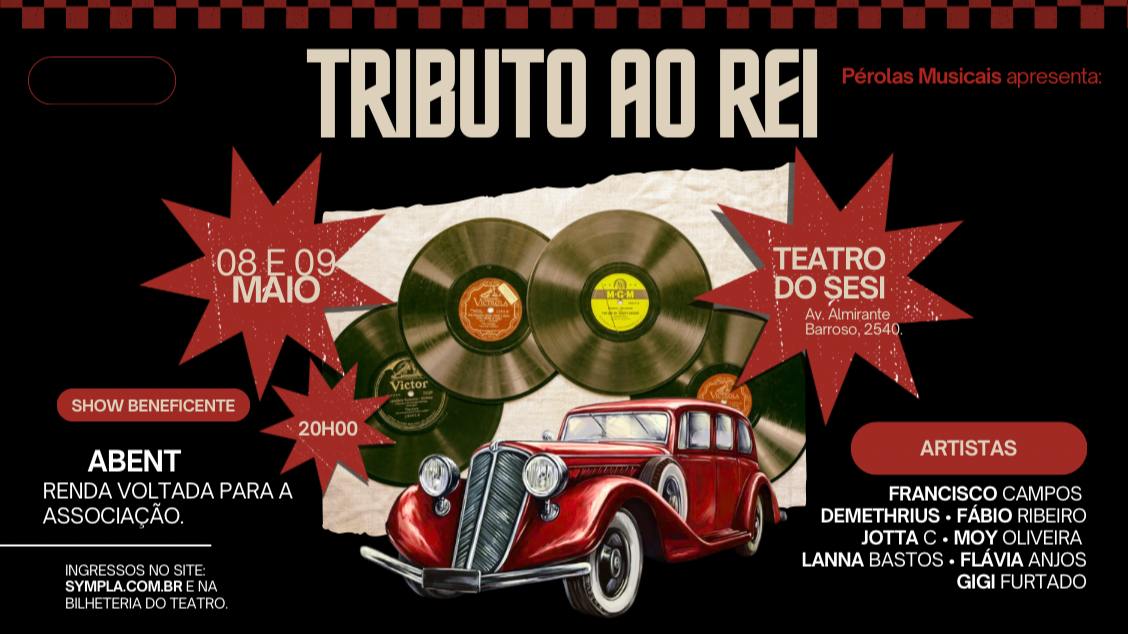 Imagem do evento Pérolas Musicais Apresenta: Tributo ao Rei