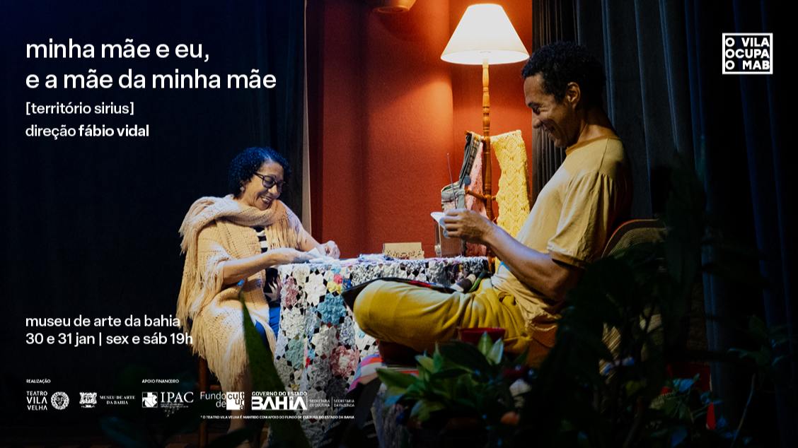 Imagem do evento MINHA MÃE E EU, E A MÃE DA MINHA MÃE.