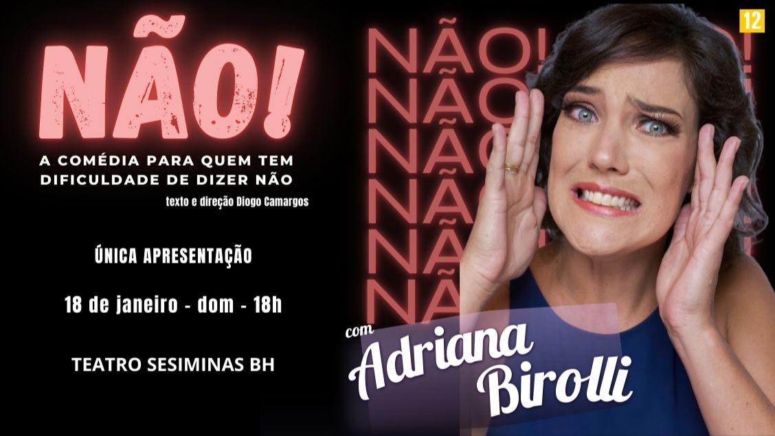 Imagem do evento NÃO! A comédia para quem tem dificuldade de dizer não