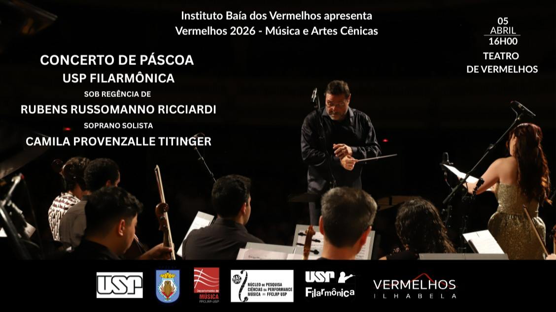 Imagem do evento Concerto de Páscoa  Orquestra USP Filarmônica e Camila Provenzalle Titinger
