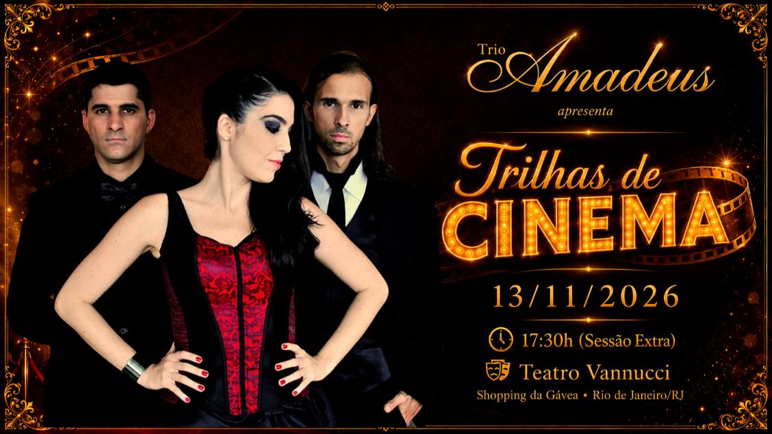 Trio Amadeus a Luz de Velas -Trilhas de Cinema
