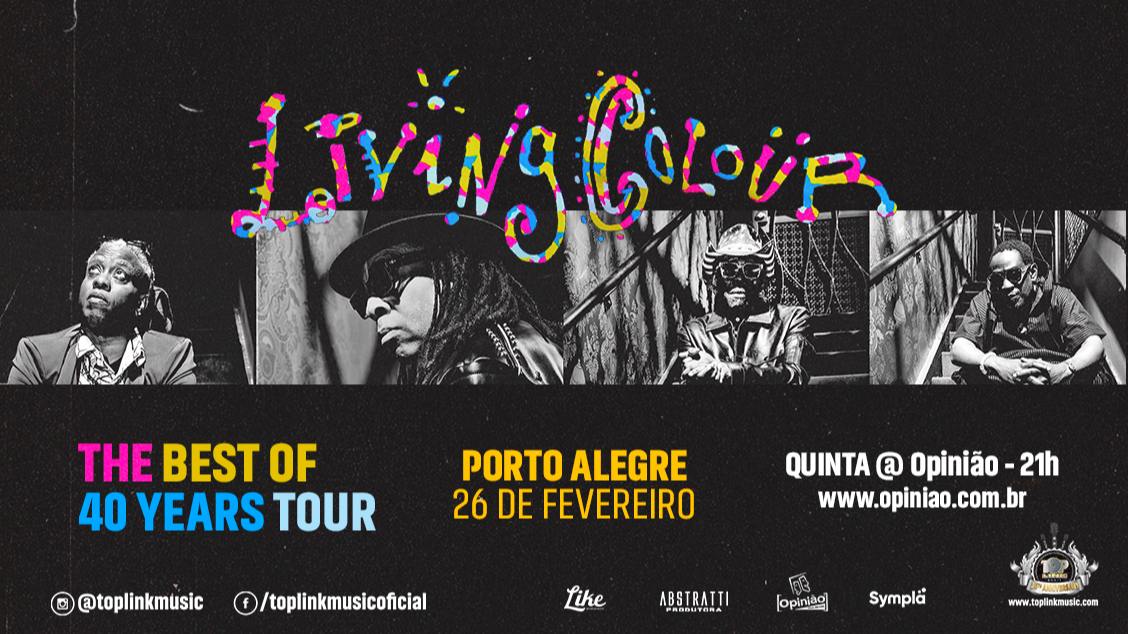 Imagem do evento LIVING COLOUR - 26/02/26
