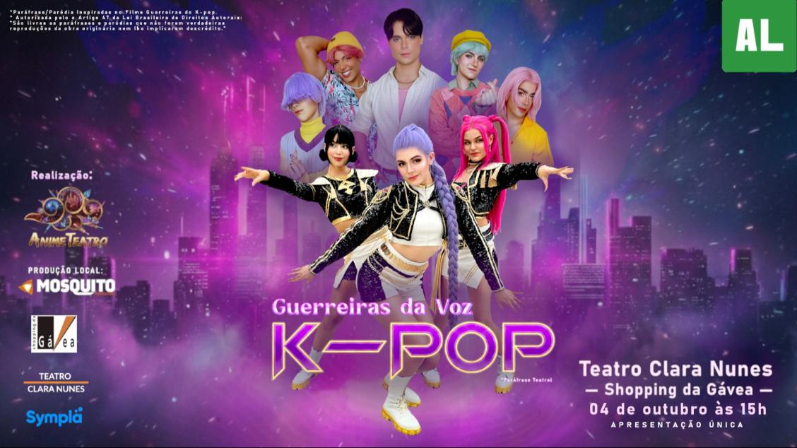 Imagem do evento K-Pop Guerreiras da voz