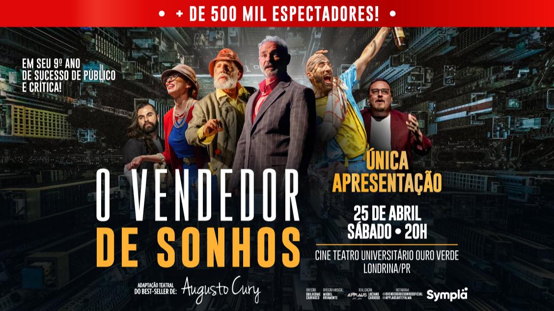 Imagem do evento O Vendedor de Sonhos  Londrina/PR