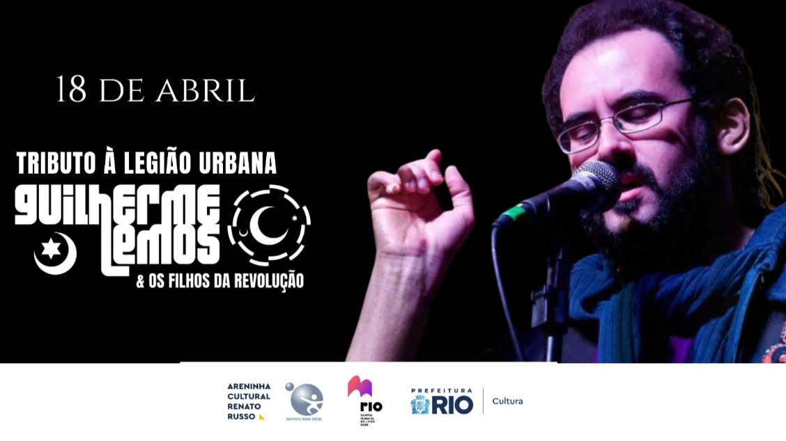 Imagem do evento Tributo à Legião Urbana - Guilherme Lemos & Os Filhos da Revolução