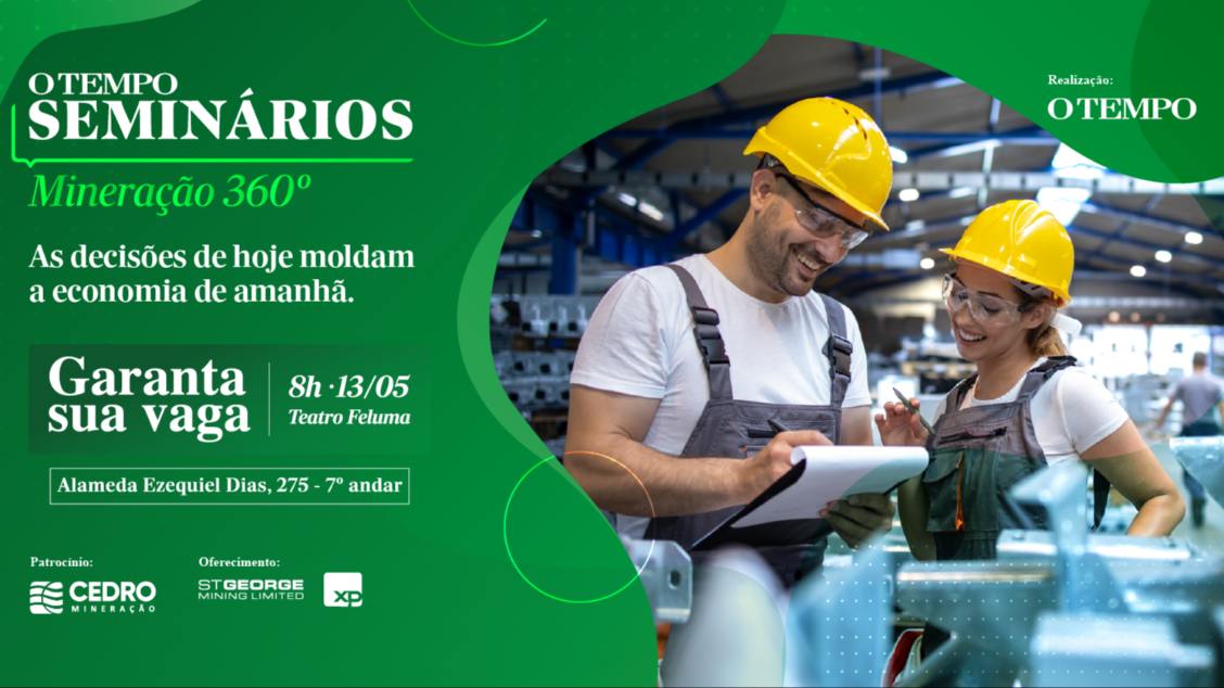 Imagem do evento O TEMPO Seminários Mineração 360º