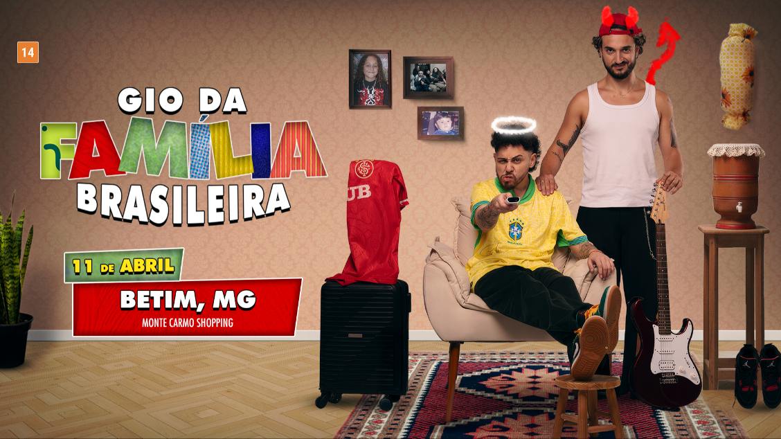 Imagem do evento Gio Lisboa em Betim/MG  Gio da Família Brasileira